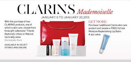 the-bay-clarins-gift