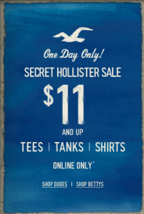 hollister-one-day-secret-sale