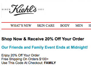 kiehls-code-for-discount