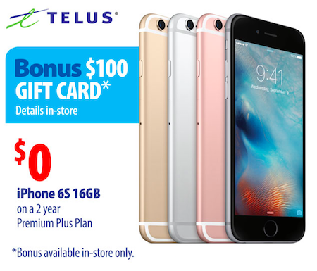 telus-iphone-6s-free